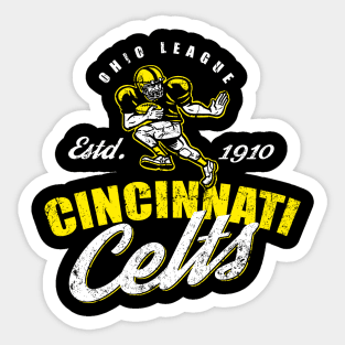 Cincinnatti Celts Football Sticker